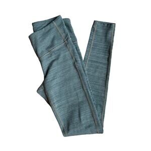 Women’s Athleta Chaturanga Heathered Grey‎ Leggings Yoga Workout Pants Size XS